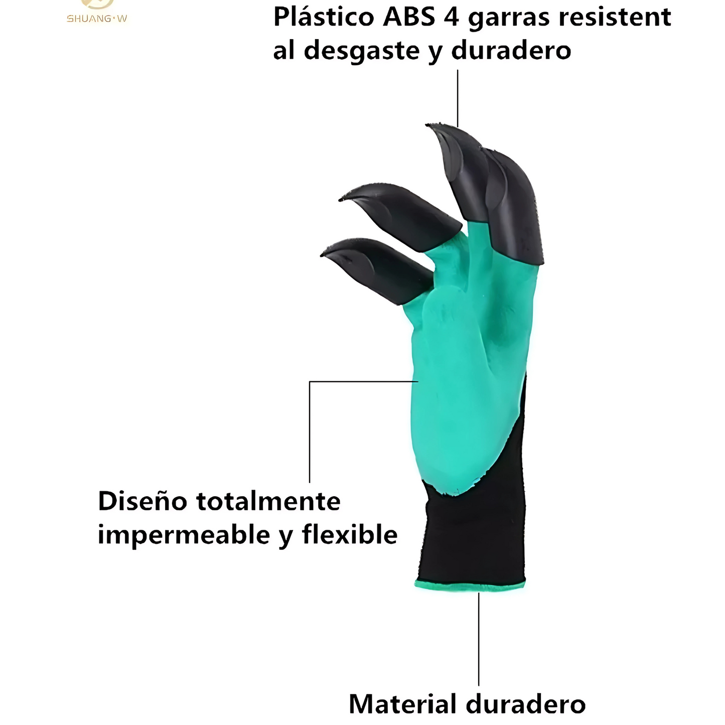 Guantes de Jardín con Garras Greengar