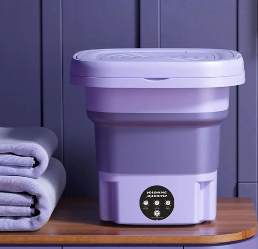 Mini Lavadora Plegable con Centrifugadora