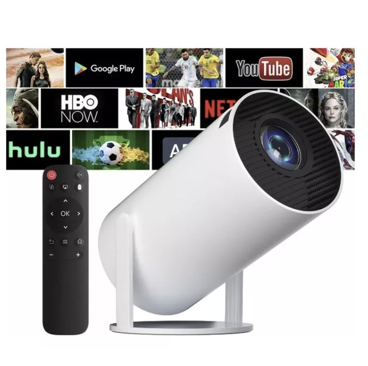 Proyector Portátil UHD Android + Magis TV – ¡Tu cine en cualquier lugar! ✨🎥