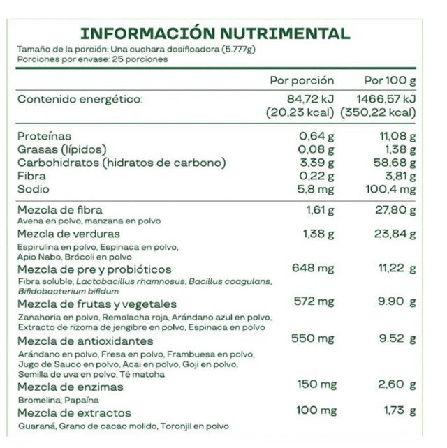 Bloom® Superfoods Berry – Tu dosis diaria de frutas, verduras y bienestar 🍓