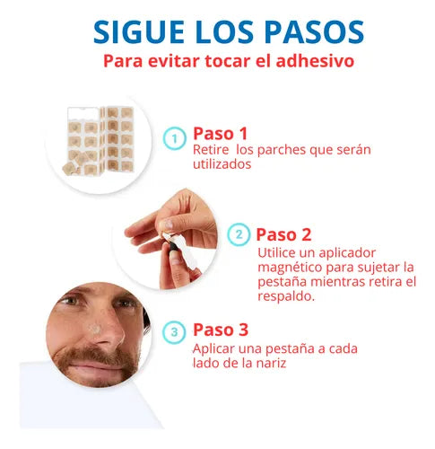 RespiraPlus™ Banda Nasal Magnetica | Respira Mejor, Vive Mejor 💪