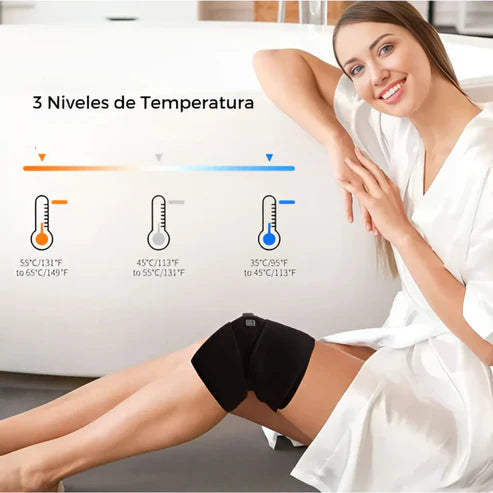 ThermoFlex Pro™ - Masajeador Inteligente para Rodilla con Calor Terapéutico