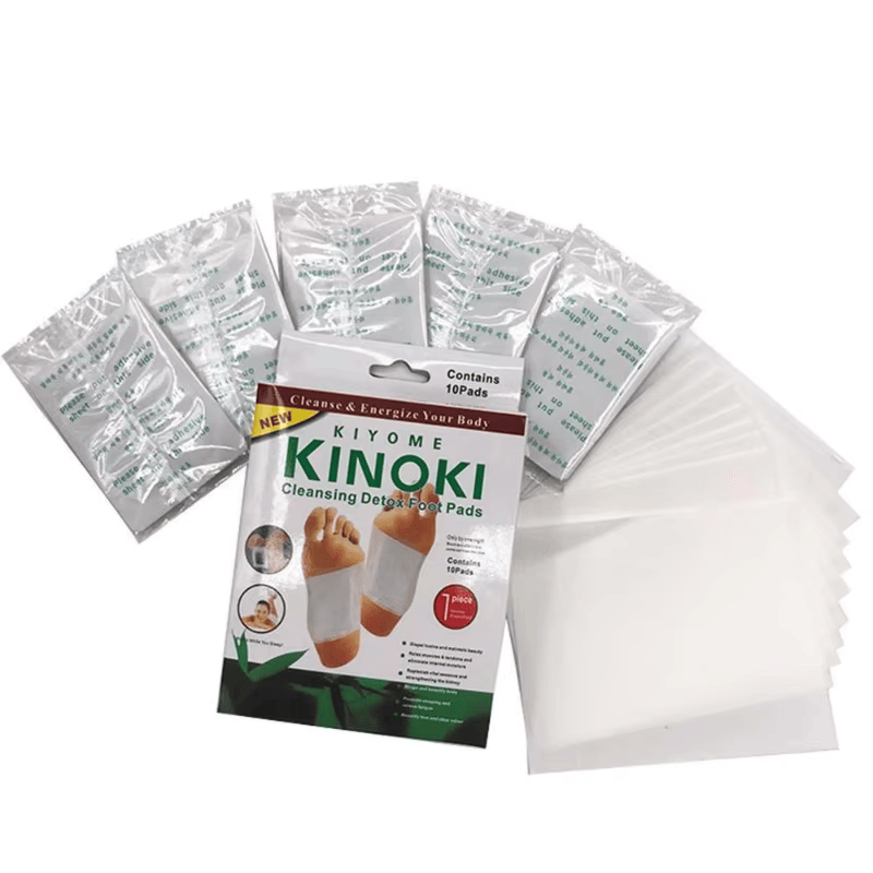 Parches Kinoki® para pie 10 unidades - El alivio que tu cuerpo Necesita.