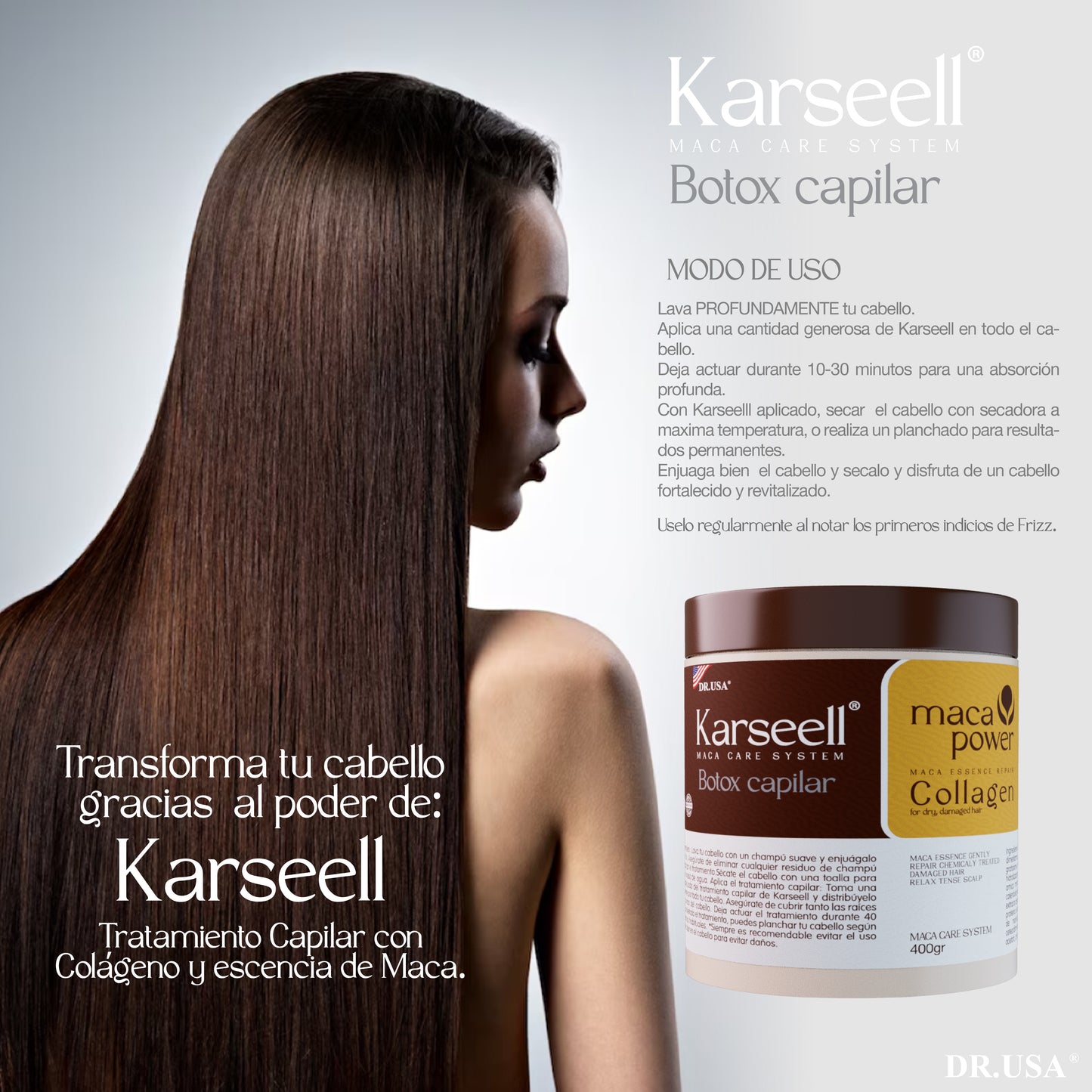 Karseell® Botox Capilar – ¡Transforma tu Cabello al Instante! 💇♀️✨
