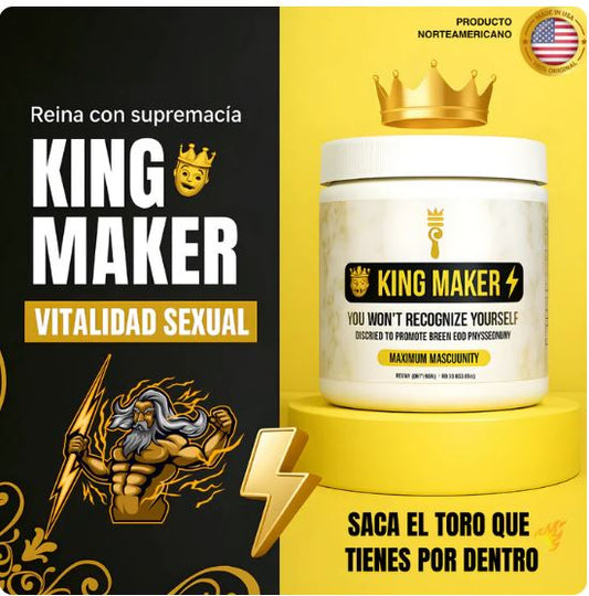 King Maker™ | Energía y Vitalidad Masculina