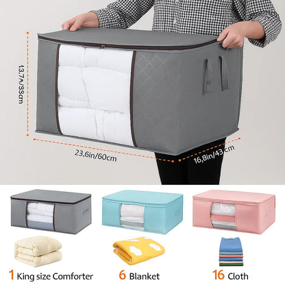 BoxFold™ – Set de Organizadores de Tela Económica
