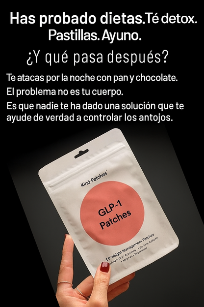 Parches GLP-1® - menos antojos, más control, resultados reales ✨