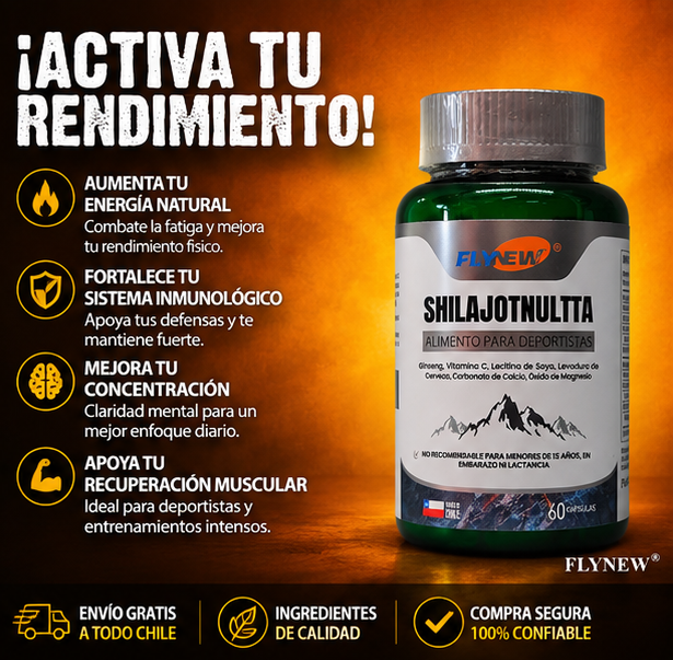 Shilajit Ultra Himalaya® – Energía Natural y Vitalidad al Máximo 🌿💪