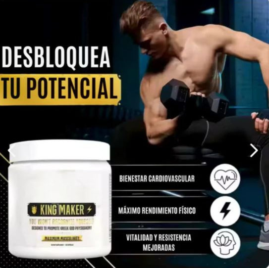 King Maker™ | Energía y Vitalidad Masculina