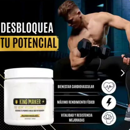 King Maker™ | Energía y Vitalidad Masculina
