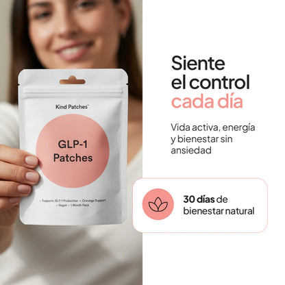 Parches GLP-1® - menos antojos, más control, resultados reales ✨