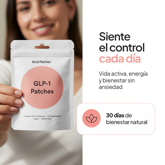 Parches GLP-1® - menos antojos, más control, resultados reales ✨