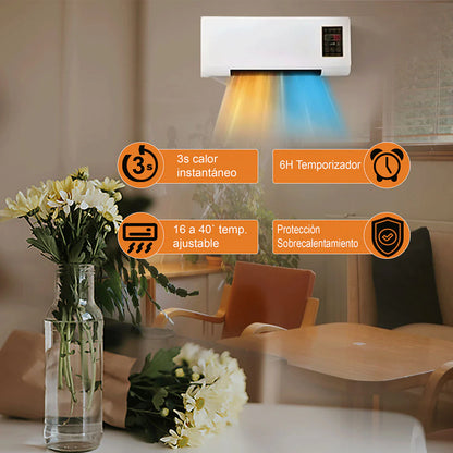 Aire Acondicionado 2 en 1 – Fresco en verano, cálido en invierno❄️🔥