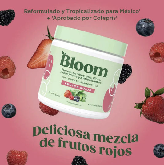 Bloom® Superfoods Berry – Tu dosis diaria de frutas, verduras y bienestar 🍓