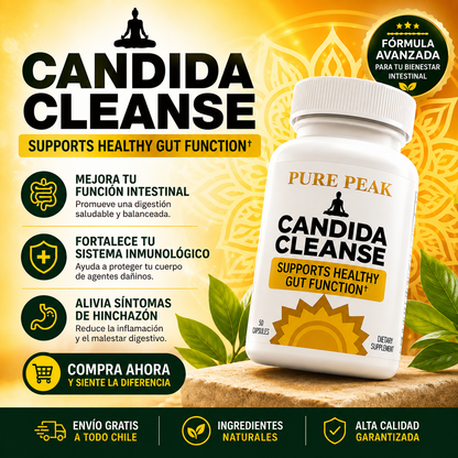 Candida Cleanse® – ¡Purifica tu Cuerpo y Recupera tu Bienestar! 🌿