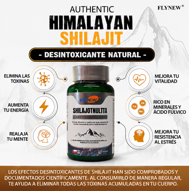 Shilajit Ultra Himalaya® – Energía Natural y Vitalidad al Máximo 🌿💪
