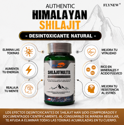 Shilajit Ultra Himalaya® – Energía Natural y Vitalidad al Máximo 🌿💪