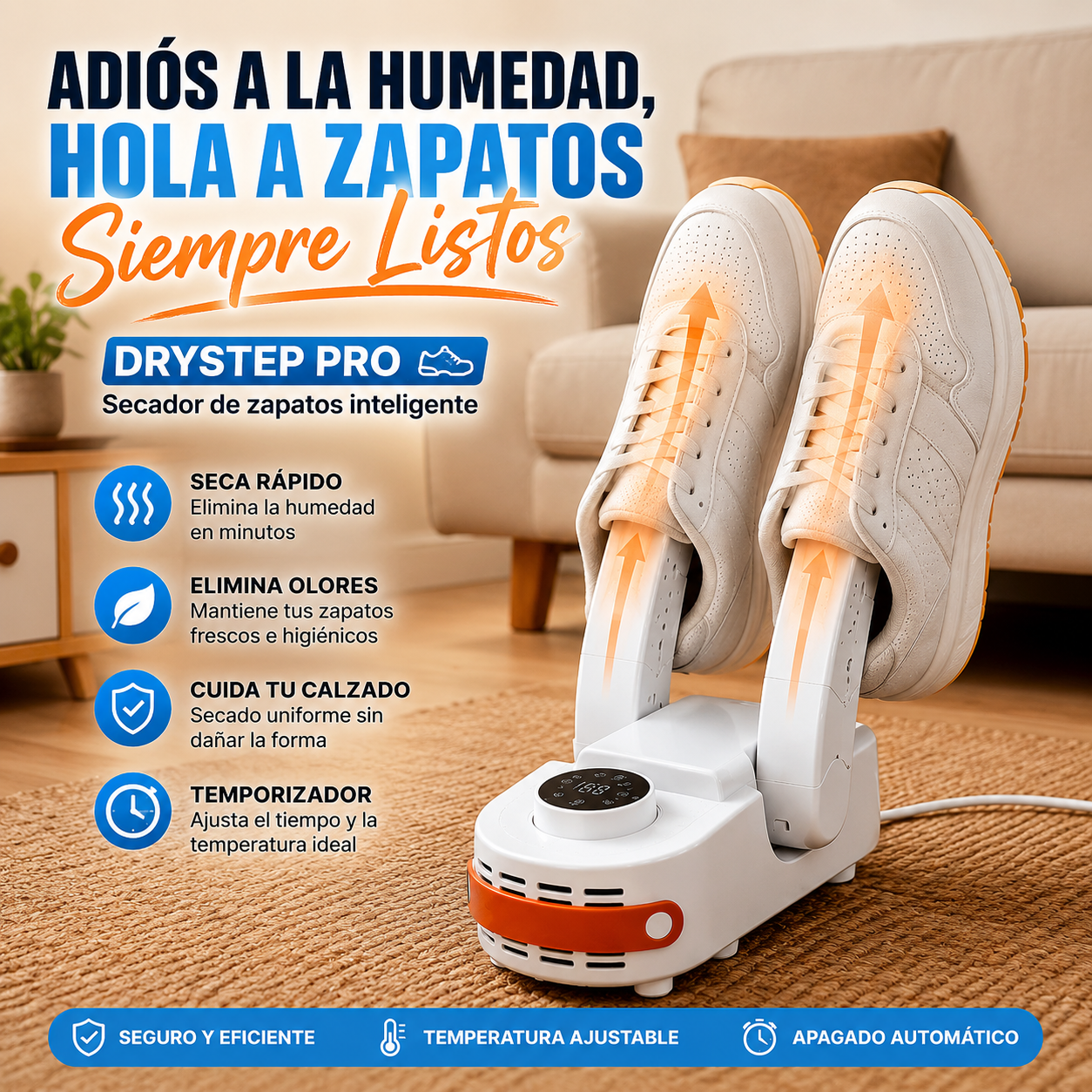 Secador para Zapatos - ¡Olvídate de la Humedad y el Mal Olor!👟