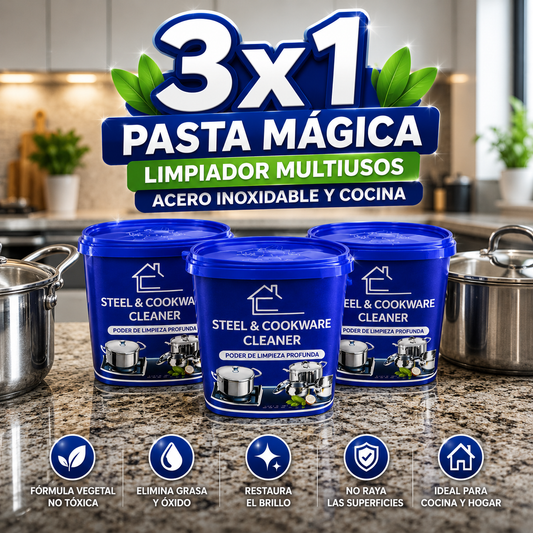 Pasta Mágica® – ¡Brillo Extremo en Minutos! 3X1