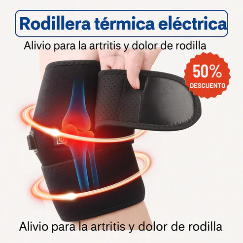 ThermoFlex Pro™ - Masajeador Inteligente para Rodilla con Calor Terapéutico