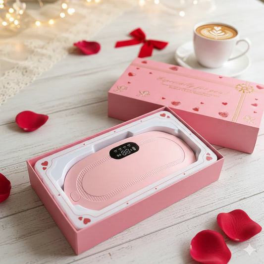 Cinturón Masajeador Alivio Menstrual – Calor y Vibración para Cólicos en Instantes 🌸