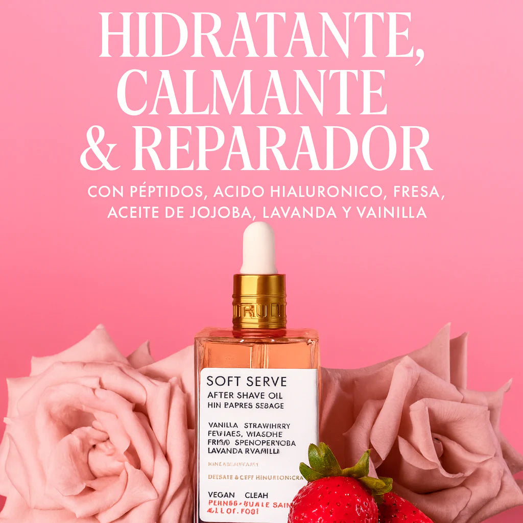 Truly Soft Serve™ – Aceite Post-Afeitado - Piel suave, clara y libre de irritación