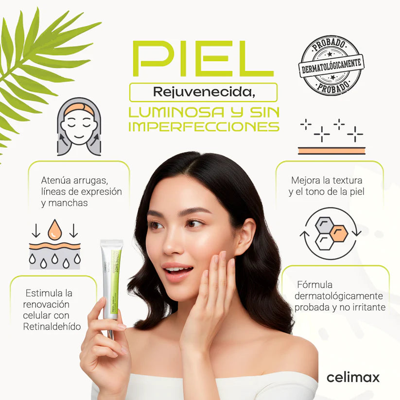 Celimax Retinal Shot – El Secreto Coreano para Reducir Arrugas y Rejuvenecer tu Piel 🧬
