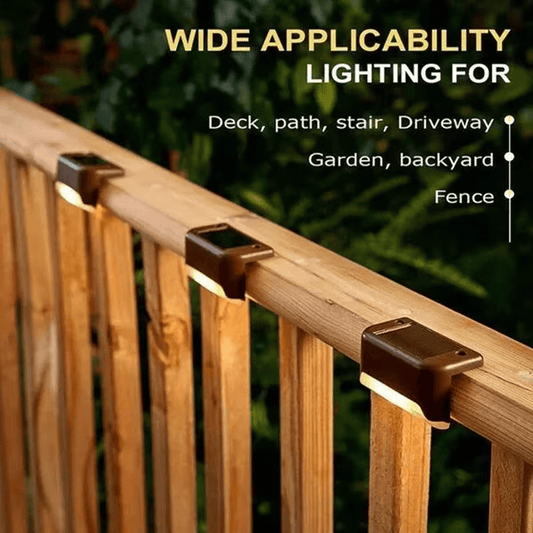 Pack 4 Focos Led Solar Pared