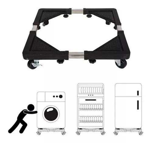 Soporte Multifuncional Ajustable con Ruedas