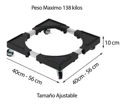 Soporte Multifuncional Ajustable con Ruedas